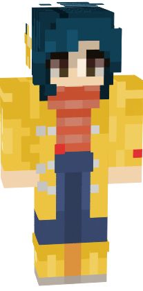 skin de minecraft coraline Coraline Minecraft, Minecraft Characters, Oak Logs, Horse Armor, Nova Skin Gallery, Pumpkin Stem, Blue Dye, Minecraft Skin, Pumpkin Faces