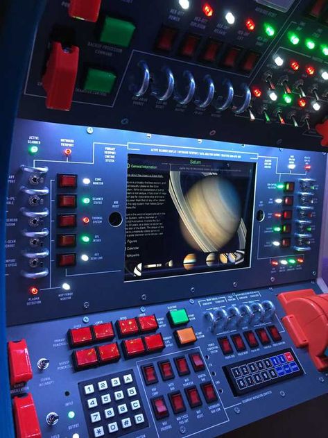 Spaceship Control Panel, Control Panel Design, Panel Bedroom, Spaceship Interior, Built In Bed, Mission Control, Control Room, Bedroom Setup, Control Panels