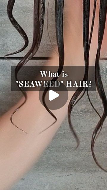 Shoshana Stokes on Instagram: "Achieving the perfect styling base (i.e. "seaweed" hair) does not necessarily require heavy, deep or handfuls of conditioners... especially for fine hair!

Here, I've only used leave in conditioner after shampoo to achieve a lovely, silky styling base 🤷‍♀️

Would a reel on how to do this be useful? ❤️

#finecurlyhair #seaweedhair #finehair #finewavyhair #finewaves #finecurls #curlygirlmethod #curlyhairproblems #curlsandwaves #curlyhair #wavyhair" Leave In Conditioner For Wavy Hair, Seaweed Hair, Fine Wavy Hair, Frizzy Wavy Hair, Fine Curly Hair, Curly Hair Problems, Curly Girl Method, Leave In Conditioner, Leave In