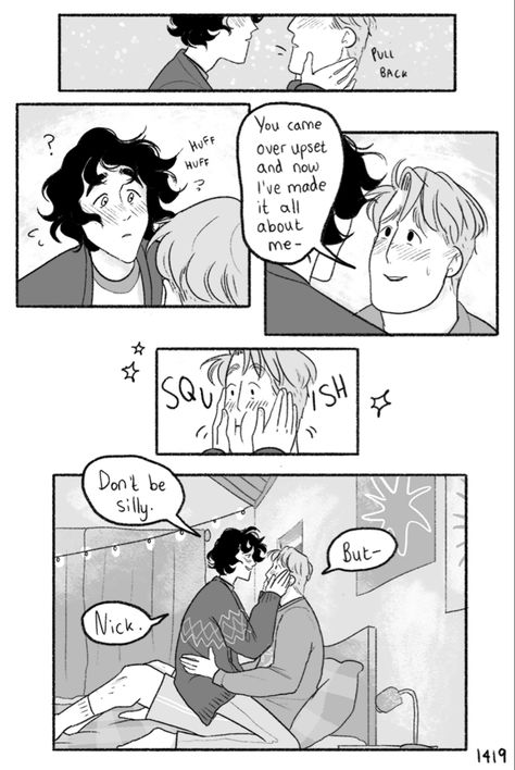 Heartstopper Volume 5, Nick And Charlie, Queen Vic, Alice Oseman, Alice Book, Lgbt Love, Comic Movies, Comic Panels, Beautiful Stories