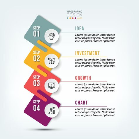 Flow Infographic, Step Infographic, Process Infographic, Presentation Design Layout, Information Security, Work Flow, Infographic Template, Graphic Designing, Icon Collection