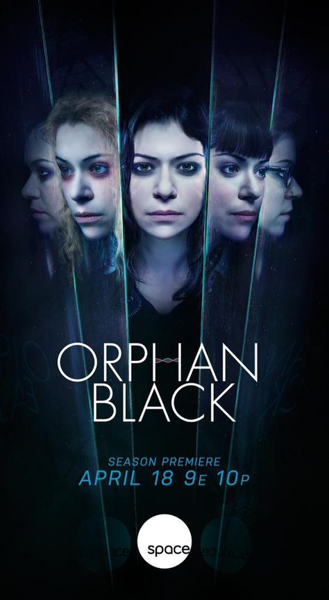 Orphan Black Season 3 Poster #orphanblack #OB #S3 #space #bbc The Boondock Saints, Black Tv Shows, The Orphan, Mayday Parade Lyrics, Tatiana Maslany, Black Wallpapers, Tonight Alive, Fantasy Tv, Black Poster