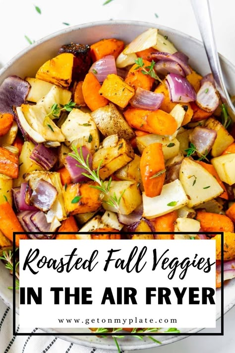 Roasted Fall Vegetables, Root Vegetables Recipes, Best Vegetable Recipes, Roasted Root Veggies, Easy Vegetable Recipes, Fall Veggies, Roasted Vegetable Recipes, Root Veggies, Roasted Root Vegetables