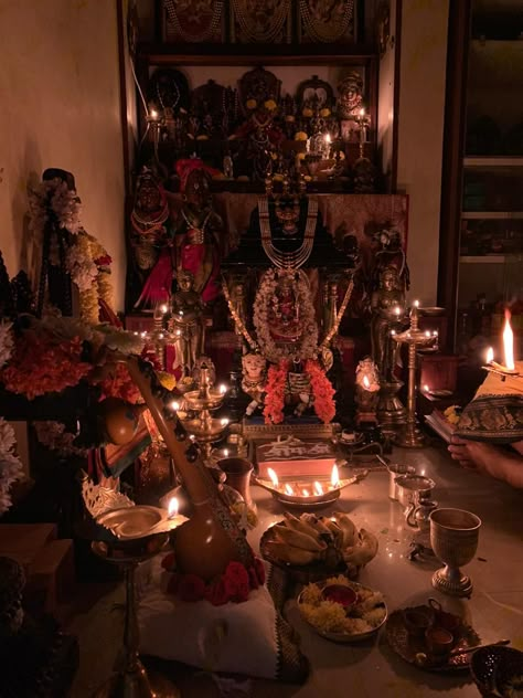 Kali Altar, Tulasi Pooja, Pooja Table, Cool Wizard, Mandir Ideas, Shrine Ideas, Drama Scene, Vsco Filter Instagram, Hindu Gods And Goddesses