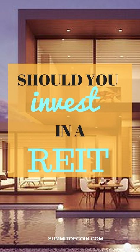 What Is A REIT And Is It The Right Choice For You #investing #realestate Personal Finance Lessons, Real Estate Investment Trust, Investing 101, Investment Tips, Real Estate Investment, Finance Investing, Rental Income, Investment Portfolio, Cryptocurrency Trading