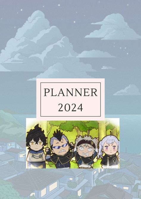 Black Clover Monthly Planner dailyplannerpages #weeklyplannerprintable #templates Black Clover Anime, Weekly Planner Printable, Daily Schedule, Black Clover, Planner Organization, Monthly Planner, Planner Template, Digital Printables, Digital Planner