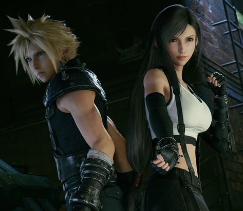 Final Fantasy Cloud Cosplay, Ff7 Cloud, Tifa Cosplay, Best Friend Relationship, Final Fantasy Vii Cloud, Final Fantasy Cloud, Cloud And Tifa, Final Fantasy Collection, Cloud Icon