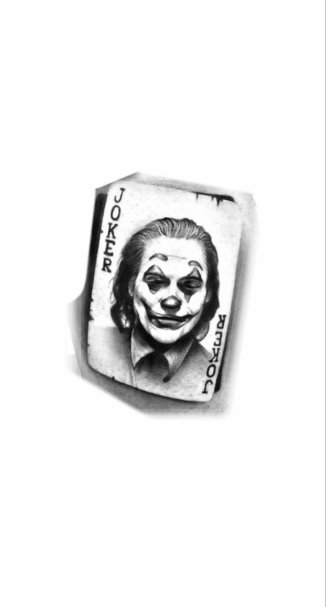 Joker Flash Tattoo, Joker Cards Tattoos, Tattoo Joker Design, Joker Tattoo Design Drawing, Joker Card Tattoo Design, Simple Joker Tattoo, Joker Playing Card Tattoo, Joker Smile Tattoo, Clown Face Tattoo