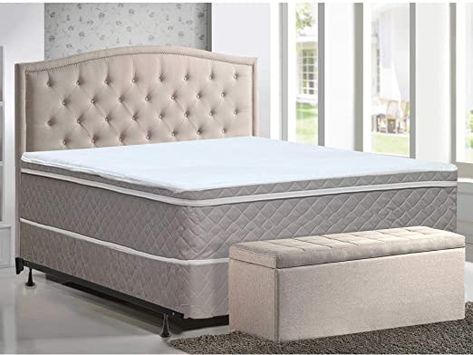 Mattress Solution 440zF-4/6XL-2LPS 9-Inch Assembled Orthopedic Mattress and 4" Split Box Spring/Foundation Set with Frame, Tomorrow Dream Collection, Full XL, Size Orthopedic Mattress, Foundation Sets, Mattress Foundations, California King Mattress, Plush Mattress, Mattress Buying, Full Mattress, Mattress Box Springs, Pillow Top Mattress