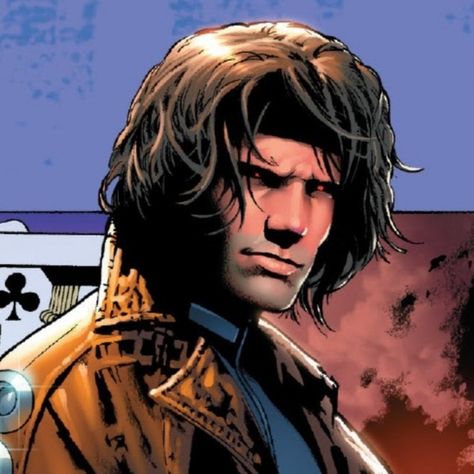 Gambit Comic, Comic Pfp, Black Hair Anime Guy, Gambit Marvel, Dandy Highwayman, Remy Lebeau, Rogue Gambit, Xmen Comics, Marvel Superheroes Art