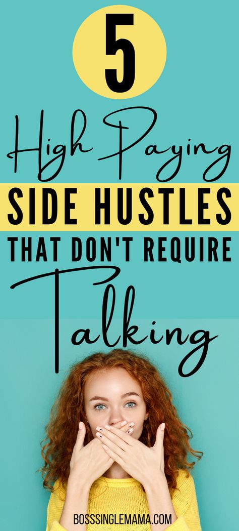 Being An Introvert, Online Side Hustles, Easy Ways To Make Money, Ways To Make Extra Money, Money Making Jobs, Online Student, Make Extra Money, Pinterest Management, Online Side Hustle