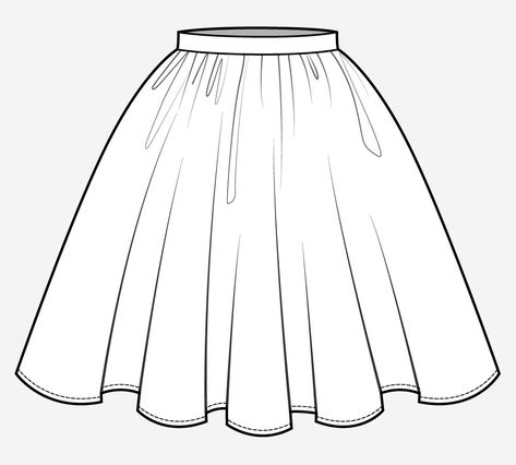 flared skirt, flared skirt template, flared skirt vector, flared skirt mockup, flared skirt sketch, flared skirt drawing, flared skirt illustration, flared skirt flat sketch, flared skirt technical drawing, flare skirt, flare skirt sketch, skirt, flared skirt design, skirt template, skirt flat sketch, skirt vector, skirt mockup Fashion Flat Sketches Technical Drawings, Technical Drawing Skirt, Skirt Flat Drawing, Flat Drawing Fashion, Skirt Flat Sketch, Skirt Technical Drawing, Skirt Sketch, Fit Portfolio, Technical Flats