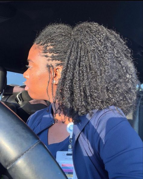 Microlocs Long, Curly Sisterlocks, Braidlocs Journey, Micro Locs Vs Sister Locs, Rising Action, Micro Locs, Sister Locs, Short Locs Hairstyles, Loc Journey