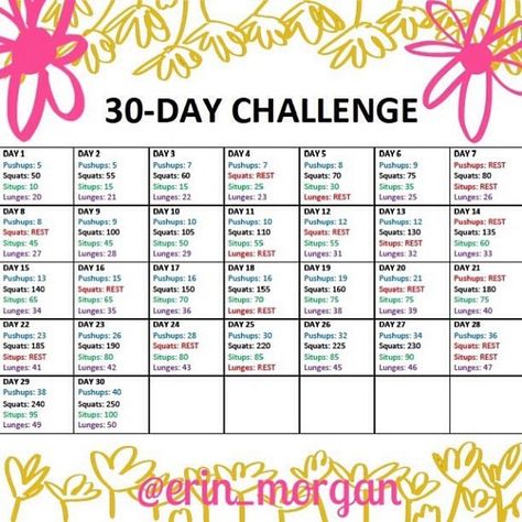 30 Day Exercise Challenge, 30 Day Cardio Challenge, 30 Day Exercise, September Fitness Challenge, Exercise Challenge, Challenge Quotes, 30 Day Fitness, Body Challenge, 30 Day Workout Challenge