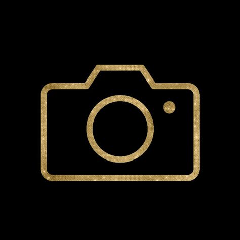 Black And Gold Icons For Apps, Black And Gold Widgets, Gold App Icons Aesthetic, Black And Gold Icons, Black And Gold App Icons, Gold Aesthetic App Icons, Black Asthetics, Gold App Icons, Camera App Icon