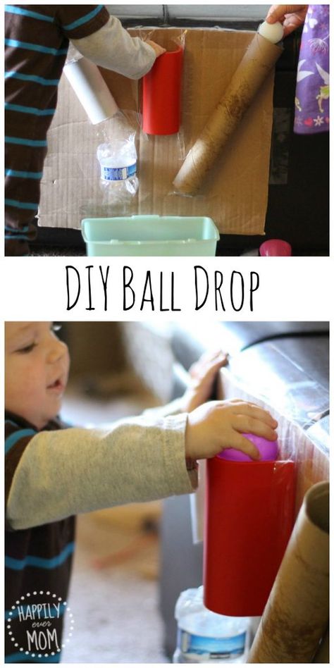 Diy Ball Drop, Keeping Kids Busy, Egg Drop, Plastic Eggs, Ball Drop, Toddler Play, Baby Makes, Baby Play, Infant Activities