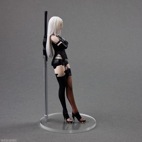 This is an authentic A2 (YoRHa Model A No. 2) FORM-ISM Figure - NieR:Automata from Square Enix Figure collection in Japan. Kingdom Hearts Figures, Splatoon Figures, Final Fantasy Figures, Nier Automata A2, A2 Nier, Animal Crossing Plush, Tanya The Evil, One Piece Figure, Heart Plush