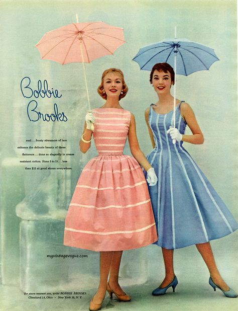 Fifties Dress, 1950 Fashion, Vintage Fashion 1950s, Fifties Fashion, Bobbie Brooks, Fashion 1950s, Vestidos Vintage, 1960s Fashion, Themed Outfits