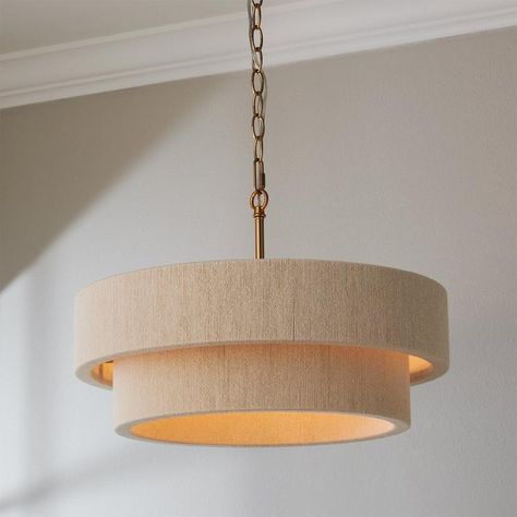 Chandeliers All Ceiling Lights & Flush Mount Lighting - Shades of Light Great Room Lighting, Dining Lights, Drum Shade Chandelier, Family Room Lighting, Dining Light, Room Light Fixtures, Living Room Light Fixtures, Drum Light, Chic Lighting