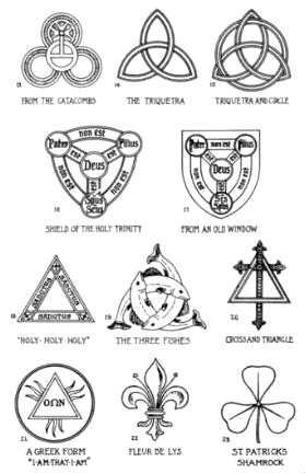 Celebrating Trinity Sunday in the Home - Catholic Culture Trinity Sunday, Trinity Symbol, Symbols And Their Meanings, Catholic Tattoos, Catholic Symbols, 5 Solas, Family Symbol, Irish Tattoos, The Holy Trinity