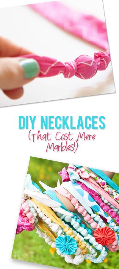 DIY Fabric Necklaces Fabric Necklaces, Marble Necklace, Diy Necklaces, Scrap Fabric Projects, Costura Diy, Fabric Necklace, Leftover Fabric, Diy Sewing Projects, Love Sewing