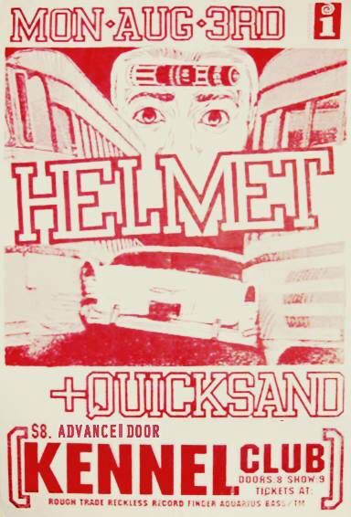 Helmet Band Poster, Helmet Band, Vintage Concert Posters, Band Poster, Screenprinting, Wall Posters, Gig Posters, Band Posters, Concert Posters