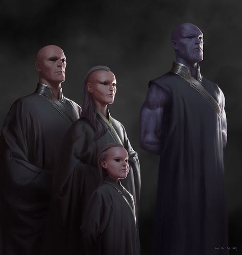 AVENGERS Concept Art Features A Young Thanos Alongside His Eternals Family Members Marvel Concept Art, Avengers Film, Happy Cartoon, Avengers Infinity, Marvel Comics Art, Ms Marvel, Avengers Endgame, The Avengers, Avengers Assemble