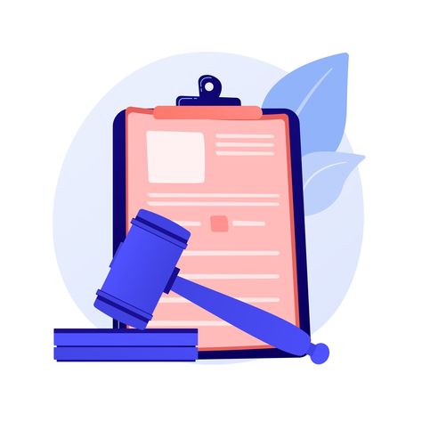 Free Vector | Free vector legal statement. court notice, judge decision, judicial system. lawyer, attorney studying papers cartoon character. Law Icon, Jury Trial, Zestaw Ikon, Court Reporting, Law And Justice, Isometric Design, Attorney At Law, Legal Services, Flat Illustration