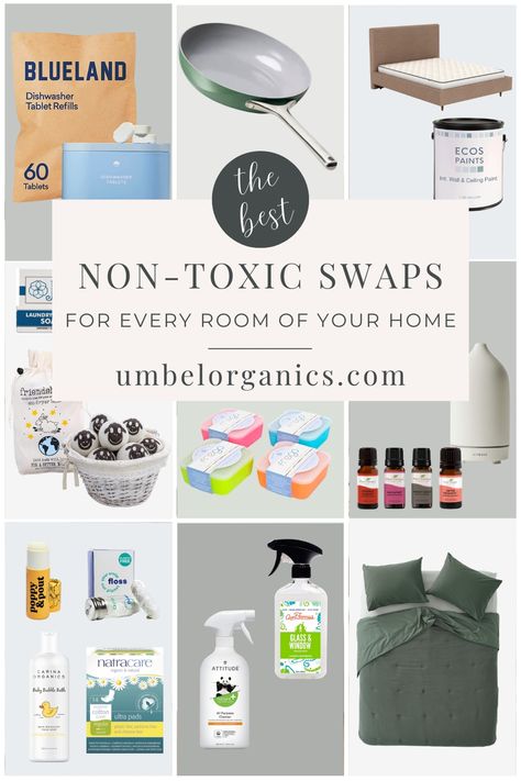 natural home products Clean Home Products, How To Make Your House Smell Good Naturally, Non Toxic Household Swaps, Detoxing Your Home, Natural Product Swaps, Non Toxic Alternatives, Non Toxic Kitchen Swaps, Non Toxic Living Tips, Living Clean Lifestyle