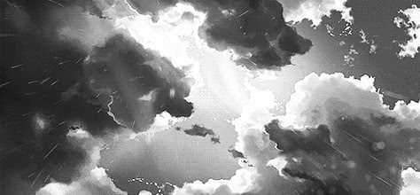 Long Wallpaper, Rain Gif, Black And White Gif, Gif Background, Sky Gif, Sky Anime, Black Banner, Cute Headers For Twitter, Forest Scenery