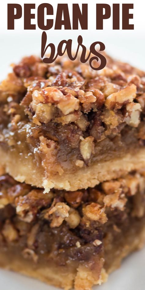 Easy Pecan Pie Bars Without Corn Syrup, Pecan Pie Bars With Maple Syrup, Individual Pecan Pie Recipe, Gooey Pecan Pie, Pecan Desserts Recipes, Pecan Bars Recipe, Pecan Pie Bar, Maple Pecan Pie, Pecan Bites