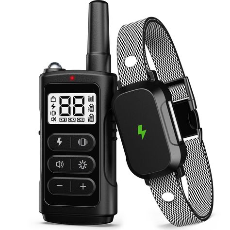 Dog Shock Collar Dog Training Collar with 3300Ft Remote Range 4 Training Modes for Large Medium Small Dogs with Shock Beep Vibration Waterproof Rachargeable Electric Collar Monster Mouth, Dog Shock Collar, Shock Collar, Dog Essentials, Training Collar, Dog Training Collar, Collar Dog, Basement Ideas, Dog Training