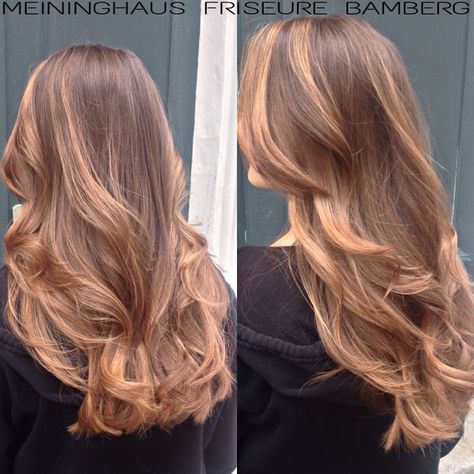 Brown To Caramel Balayage, Brown Hair Inspiration, Honey Brown Hair, Ginger Hair Color, Blonde Hair Inspiration, Honey Hair, Hair Stylies, Haircuts Straight Hair, Haircuts For Long Hair