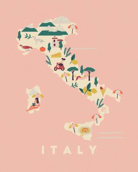 Travel Posters Vintage, Photo Book Cover, Assouline Books, Food Wall Art, Italy Poster, Illustrated Map, Vintage Travel Posters, Travel Book, Puglia