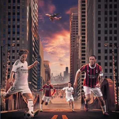 Clash of 22 Champions League tonight! 🔥 July 31, Ac Milan, Champions League, Real Madrid, Good Vibes, Milan, Madrid, Football, On Instagram