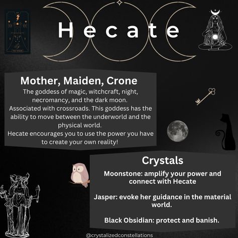 Goddess Of Witches, The Goddess Hecate, Hecate Goddess Story, Who Is Hecate Goddess, How To Connect With Hecate, Beginner Deity Work, Hecate Information, Offering For Hecate, How To Invoke Hecate