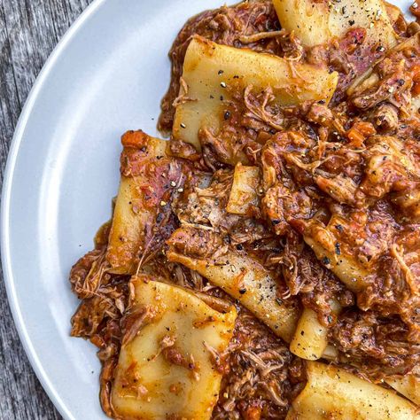 Duck Ragu - Zena's Kitchen Italian Dishes Authentic, Traditional Bolognese, Duck Ragu, Apartment Meals, Gastronomic Food, Slow Cooked Brisket, Sausage Ragu, Authentic Italian Food, Vegan Bolognese