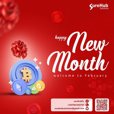 New Month Flyer Design February New Month Flyer Design, February New Month, Welcome To February, New Month Flyer Design, New Month Flyer, Welcome February, Hand Painted Denim Jacket, Graphic Design Flyer, Social Media Design Inspiration