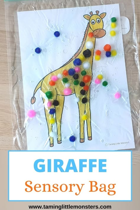 Safari Art For Toddlers, Giraffe Activities For Toddlers, Zoo Activities For Kids, Zoo Activities Preschool, Zoo Animals Preschool, Zoo Lessons, Zoo Animal Activities, Infant Activity, Jungle Activities