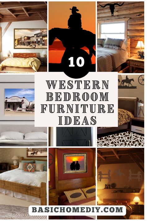 Are you searching for an old west rustic feel unique styled bedroom? Then we’ve got you covered with western bedroom furniture rustic style decor ideas. Old West Bedroom, Western Style Furniture, Western Inspired Bedroom, Western Style Bedroom Ideas, Ranch Bedroom Decor, Rustic Western Bedroom Ideas, Rustic Western Bedrooms, Western Bedroom Decor Ideas, Dark Western Bedroom