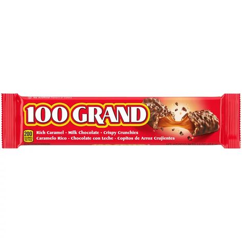 100 Grand Candy Bar, Chewy Caramel, Crunchy Chocolate, Milk Chocolate Candy, Display Shelving, Classic Candy, Almond Joy, Chocolate Candy Bar, Chocolate Covered Pretzels