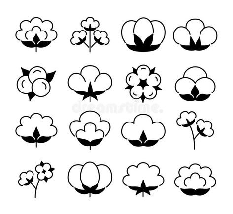 Fleur et boule de coton Ligne plate ensemble d'ic?ne Symbole et logo pour le textile organique d'eco naturel, tissu Illustration illustration de vecteur Lotus Flower Logo Design, Florist Business Card, Lotus Flower Logo, Asian Crafts, Museum Logo, Flower Logo Design, Search By Image, Out Of Reach, Black And White Flowers