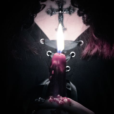 #goth #alternative #gothic #fashion #gothoutfit #gothicfashion #alternativefashion #photography #gothicphotography #candle #candlephotograpgy Gsce Photography, Goth Photography, Haru Kato, Purple Goth, Gothic Music, Gothic Photography, Trad Goth, Vampire Goth, Cartoon Profile