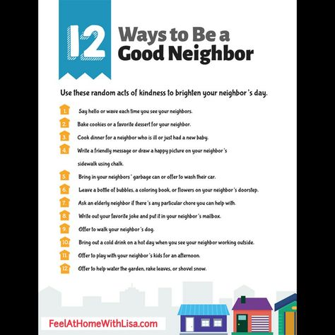 Whether you just settling into a new Home, or have been established for a while...  It's always nice to revisit ways to be a Good Neighbor... How about that resolution for New Year's? Happy New Year Everyone!!!🎉🤸🎯🏡🥂🍾❄ Neighbor Quotes, Just Right Books, Class Newsletter, School Success, Happy Pictures, Happy New Year Everyone, Kids Classroom, Good Neighbor, Reading Program