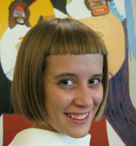 Cropped Bangs, Growing Hair Men, Wide Fringe, Womens Bob Hairstyles, V Bangs, Bang Hair, Cute Bob, Bad Haircut, Bob Hairstyles With Bangs