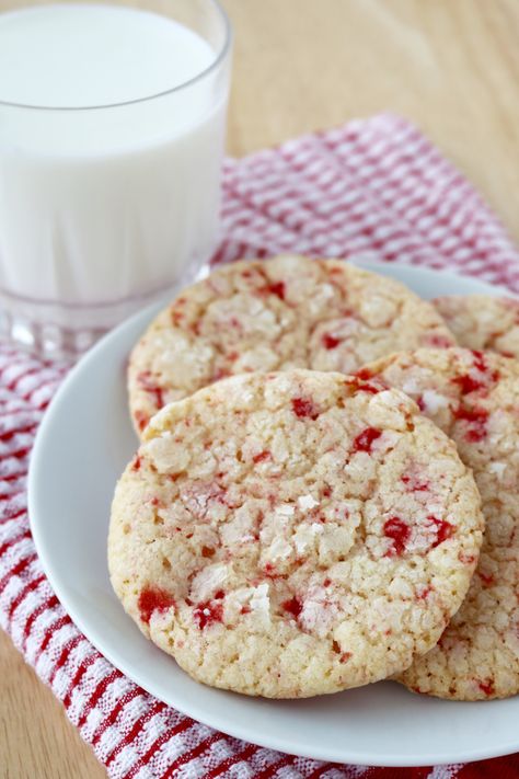 Red Hot Cookies, Cherry Pie Cookies, Crackle Cookies, Marshmallow Chocolate, Butter Crunch, Brownie Bars, Peanut Butter Crunch, Red Hots, Stone Fruits