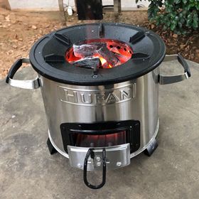 Charcoal Stove Design, Retro Kitchen Appliances, Rustic Outdoor Kitchens, Woodburning Stove, Diy Wood Stove, Mini Stove, Charcoal Stove, Coal Stove, Kitchen Item