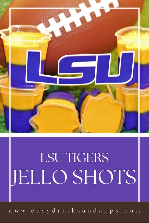 Lsu Party Food, Lsu Tailgate Food, Lsu Tailgate Party, Lsu Graduation Party Ideas, Lsu Party Decorations, Lsu Football Party, Lsu Vs Bama, Gameday Drinks, Lsu Party