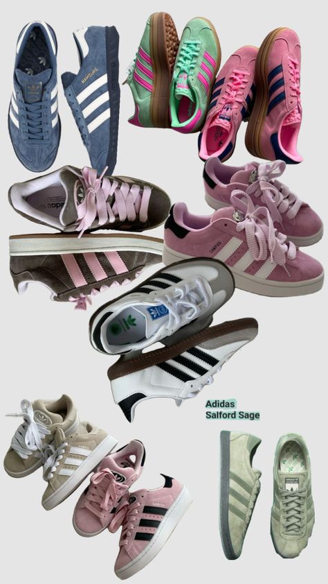 #adidas #sambas #adidasgazelle #shoesinspo #outfitinspo #2024 #tennisshoes #pink #green #styleinspo #influencer Adidas Sambas, Green And Pink, Pink And Green, Influencer, Adidas, Green, Pink