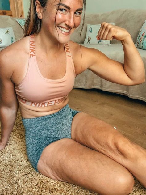 Meet Hayley Madigan, the body positive fitness influencer showing that even the fittest, strongest bodies have cellulite too Body Positive Exercise, Body Positive Influencers, Real Body Shapes Aesthetic, Hayley Madigan Fitness, Real Bodies Outfits, Size 4 Body Image, Size 8 Women Body Image, Real Body Shapes, All Body Types Are Beautiful